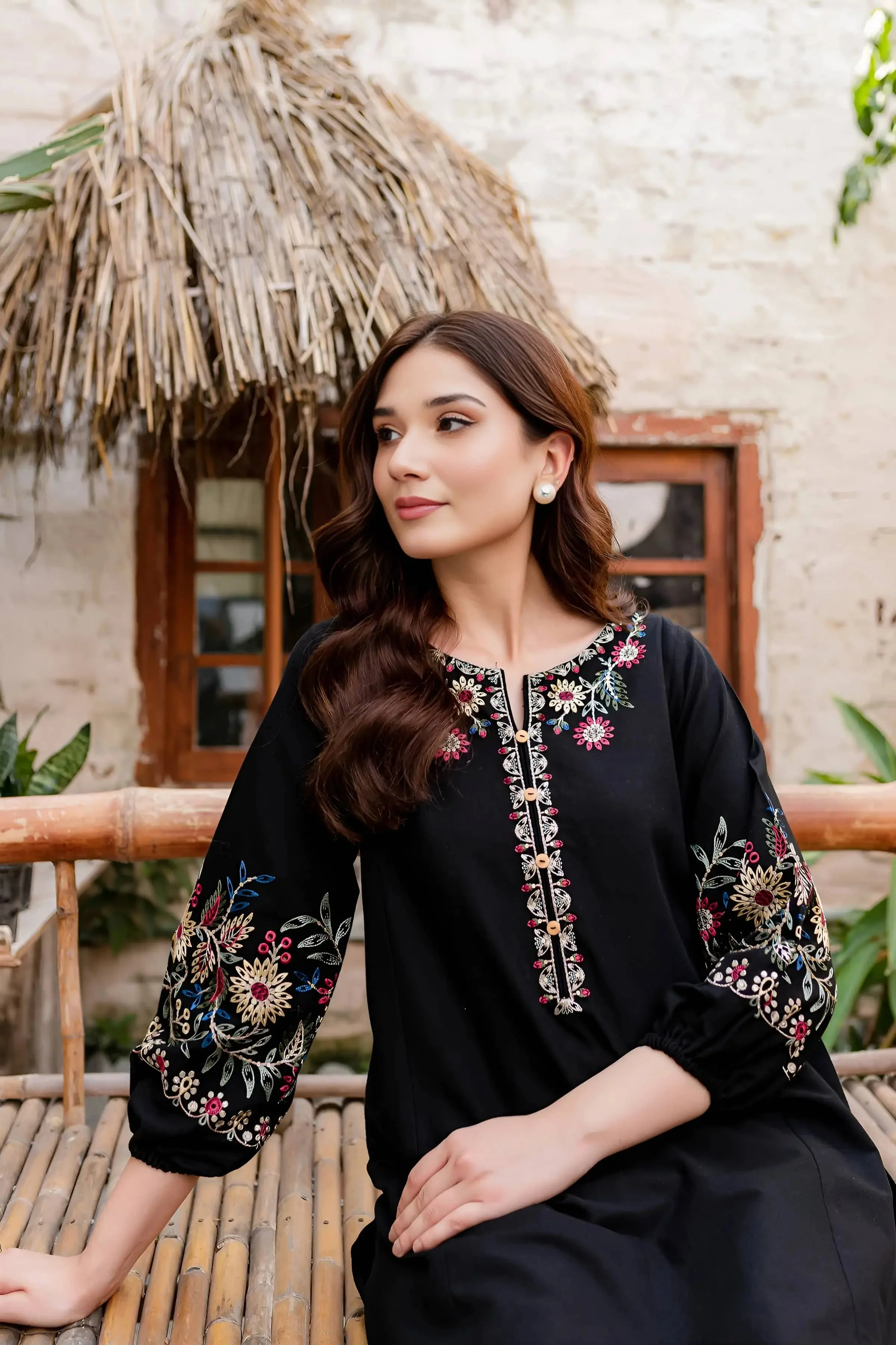 Dhanak-2pc Embroidered- 311 - Image 4