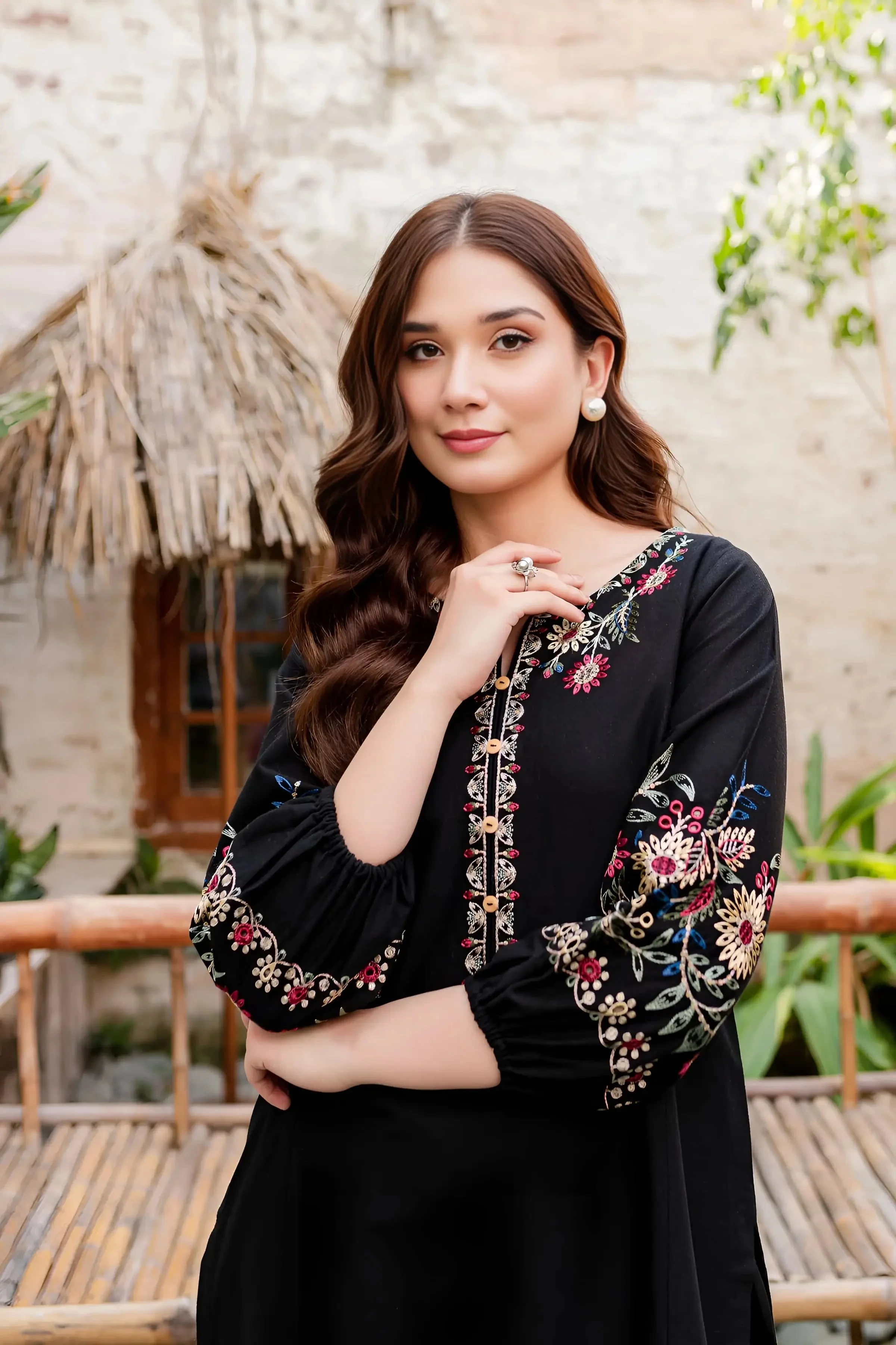Dhanak-2pc Embroidered- 311 - Image 5